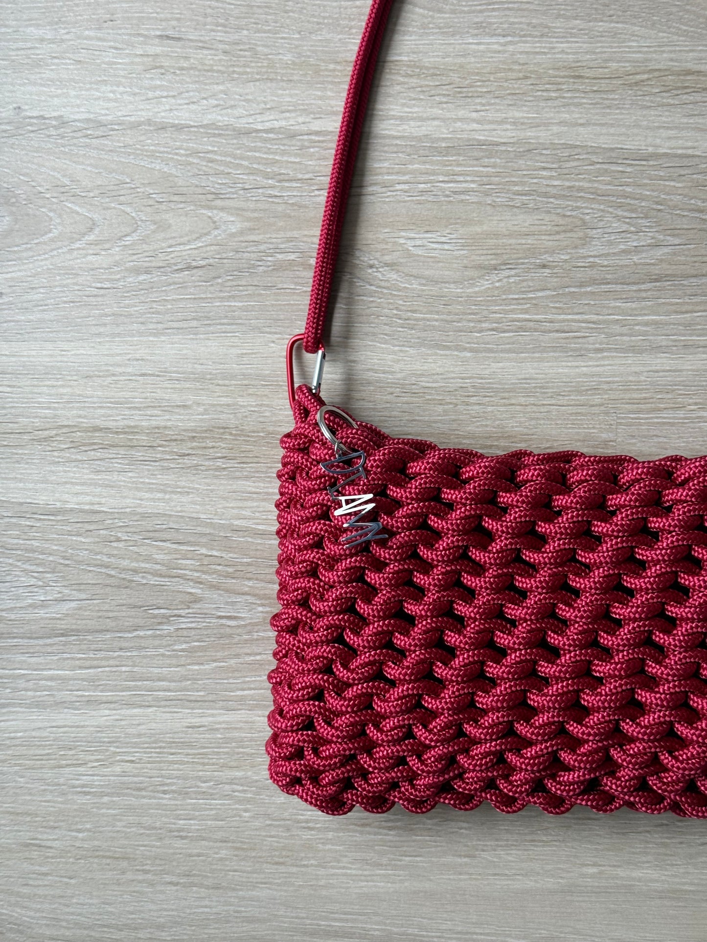 Le handbag Fil vieux rouge