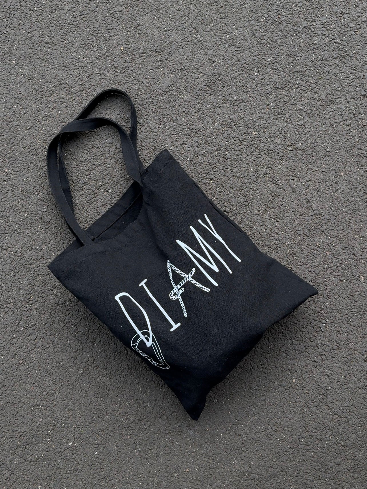 Le tote bag noir/blanc