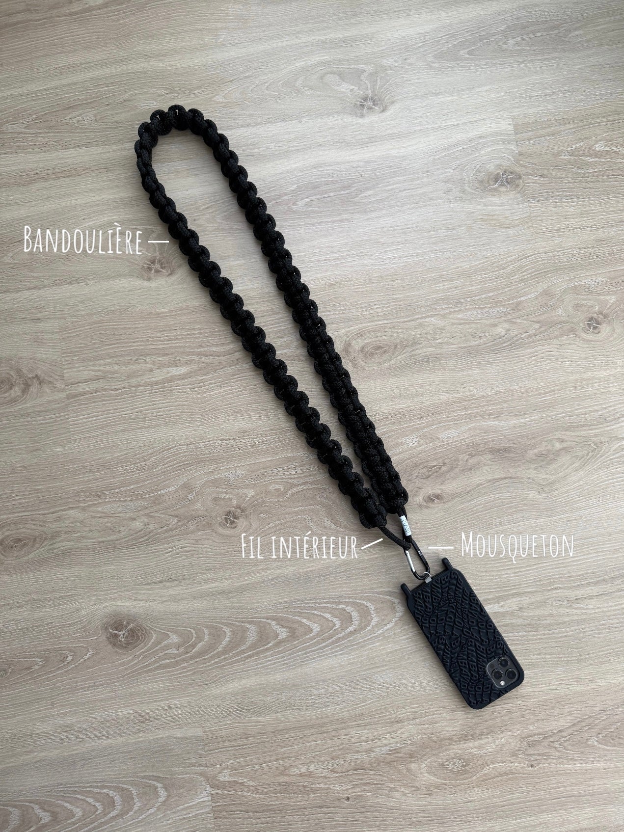 La bandoulière de téléphone - Homme