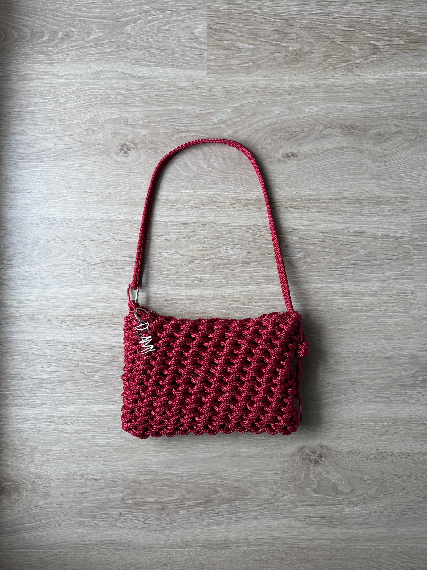 Le handbag Fil vieux rouge